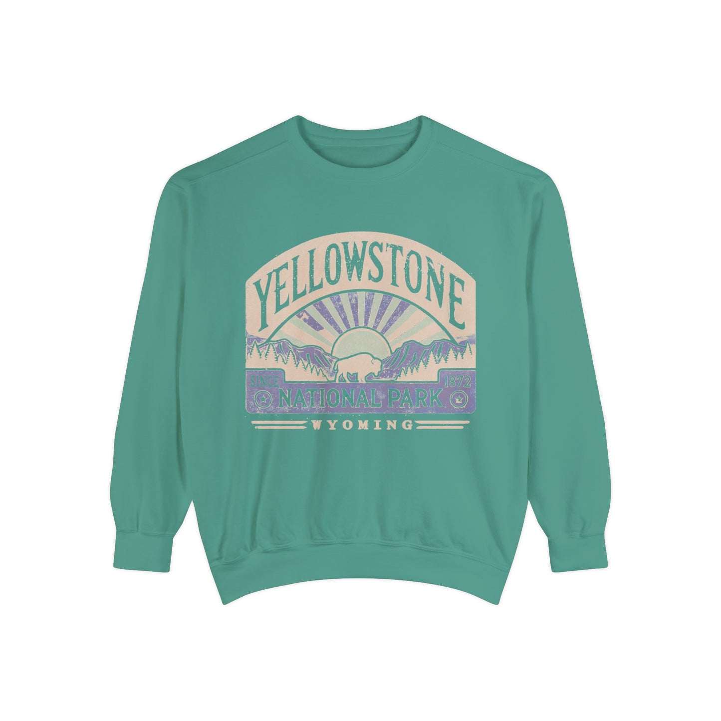 Yellowstone Sunburst - Crewneck Sweatshirt