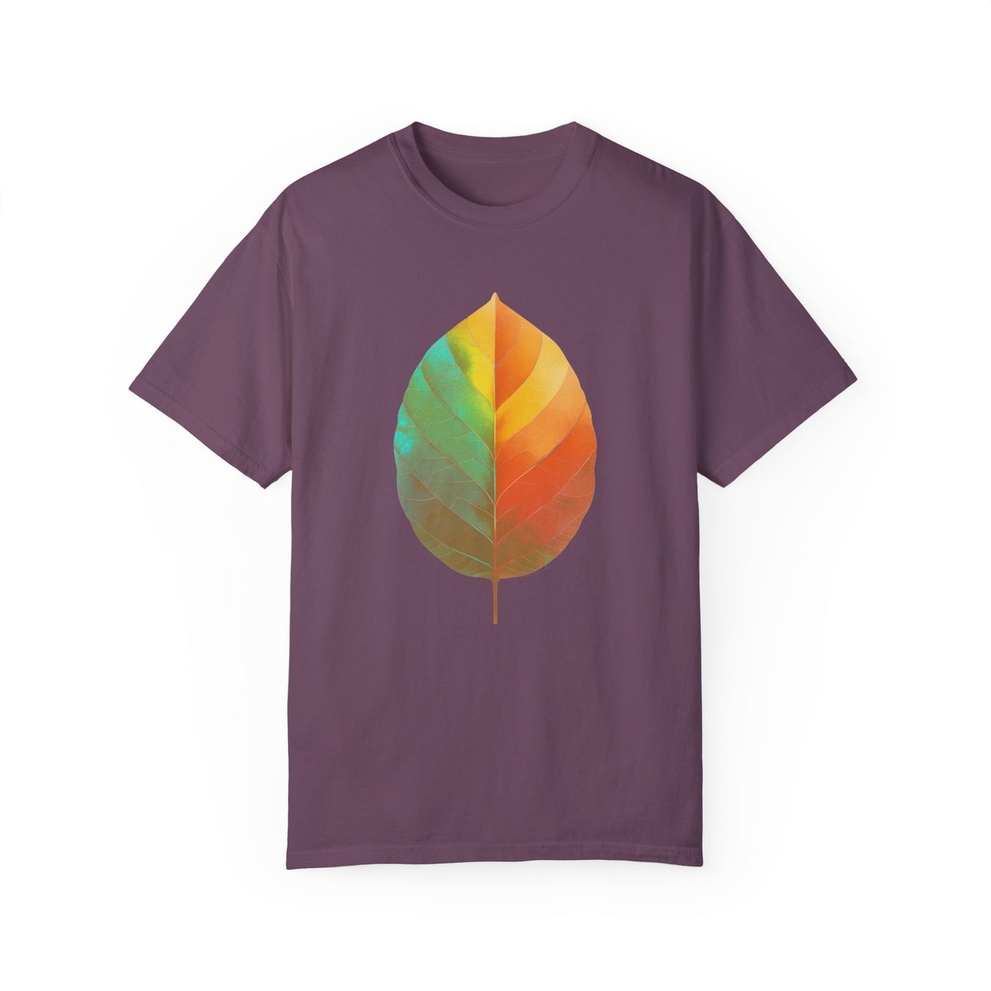 Retro Rainbow Leaf