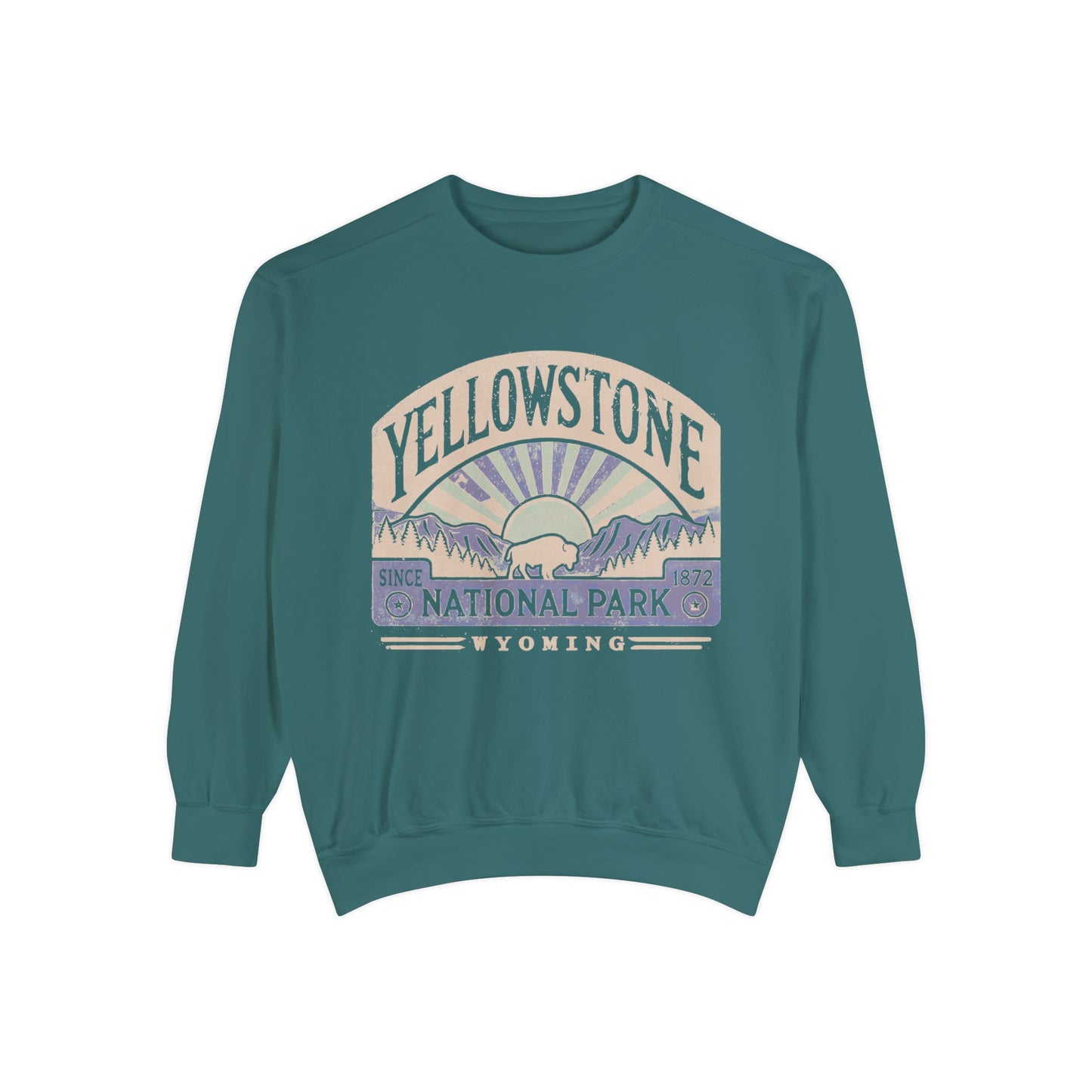 Yellowstone Sunburst - Crewneck Sweatshirt