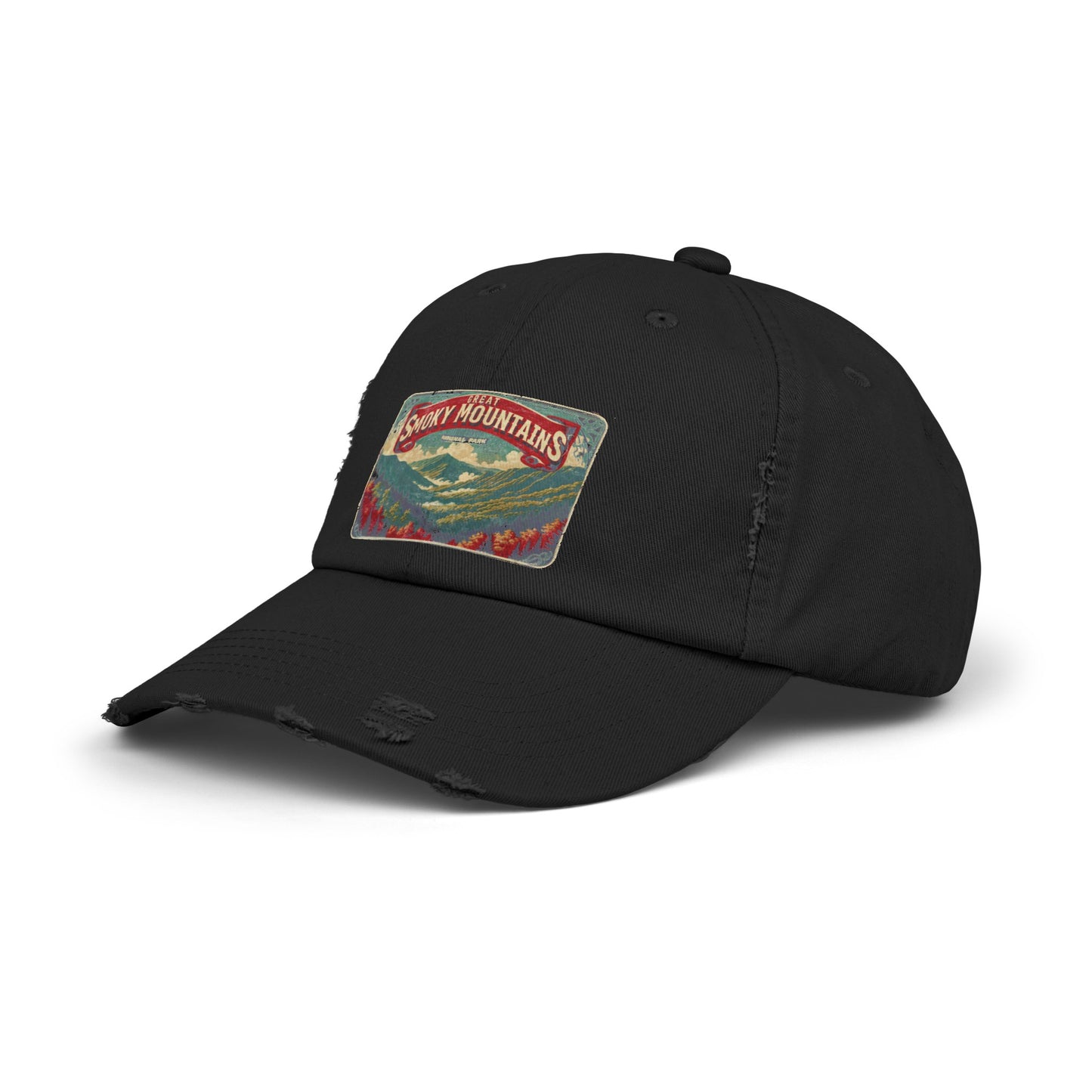 Great Smoky Mountains - Distressed Cap