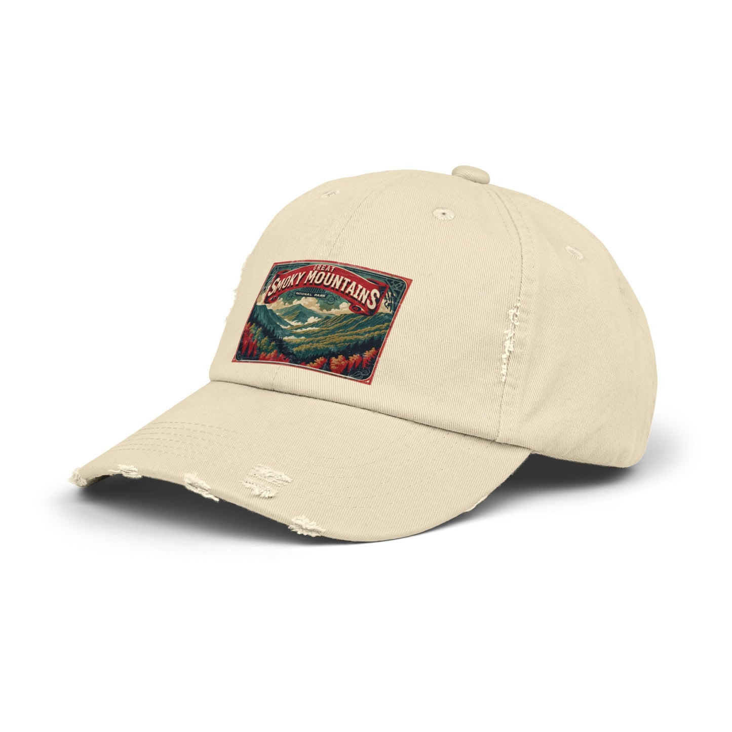 Great Smoky Mountains - Distressed Cap