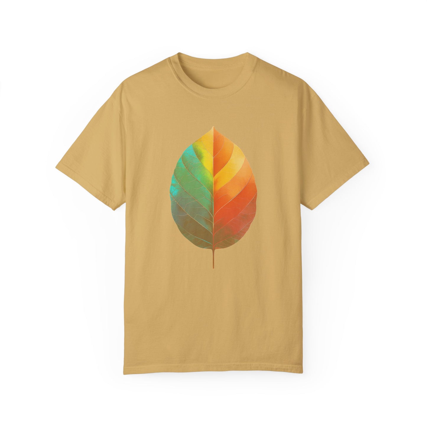 Retro Rainbow Leaf