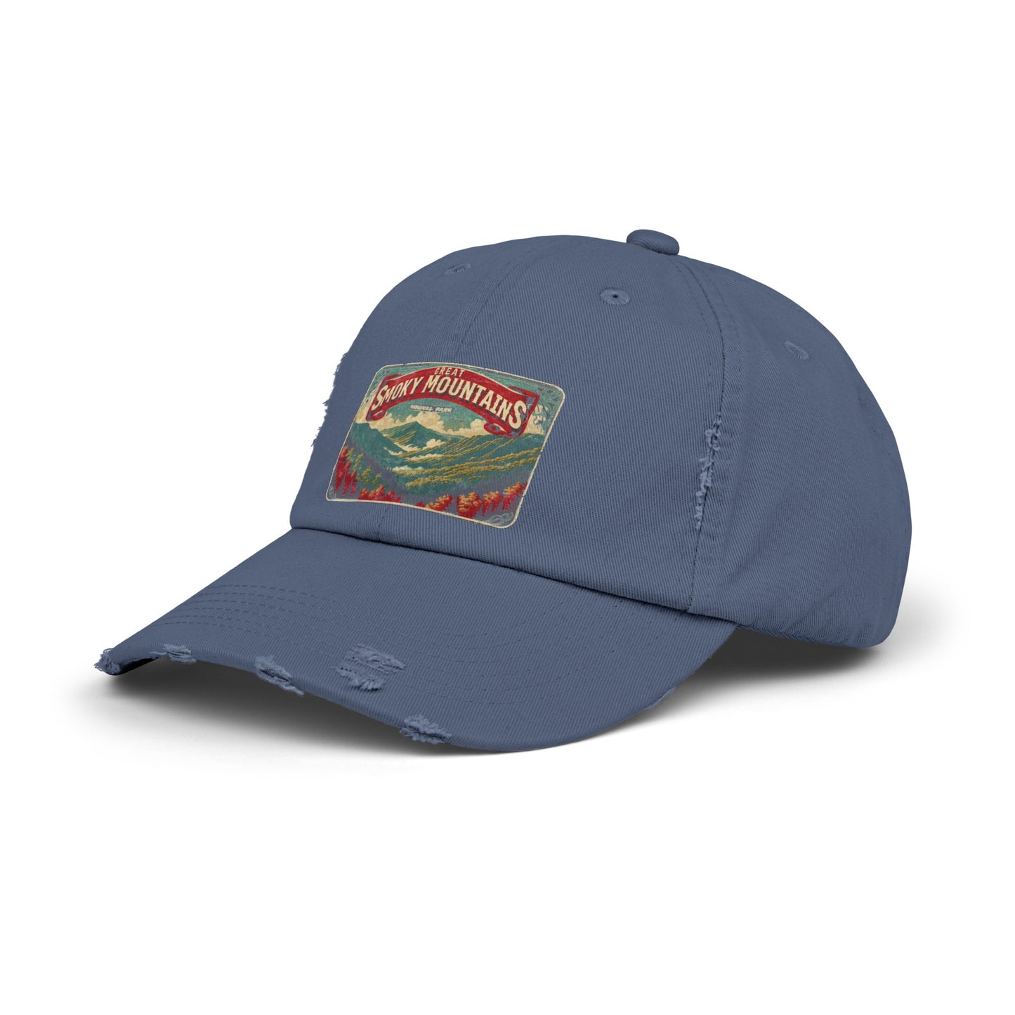 Great Smoky Mountains - Distressed Cap