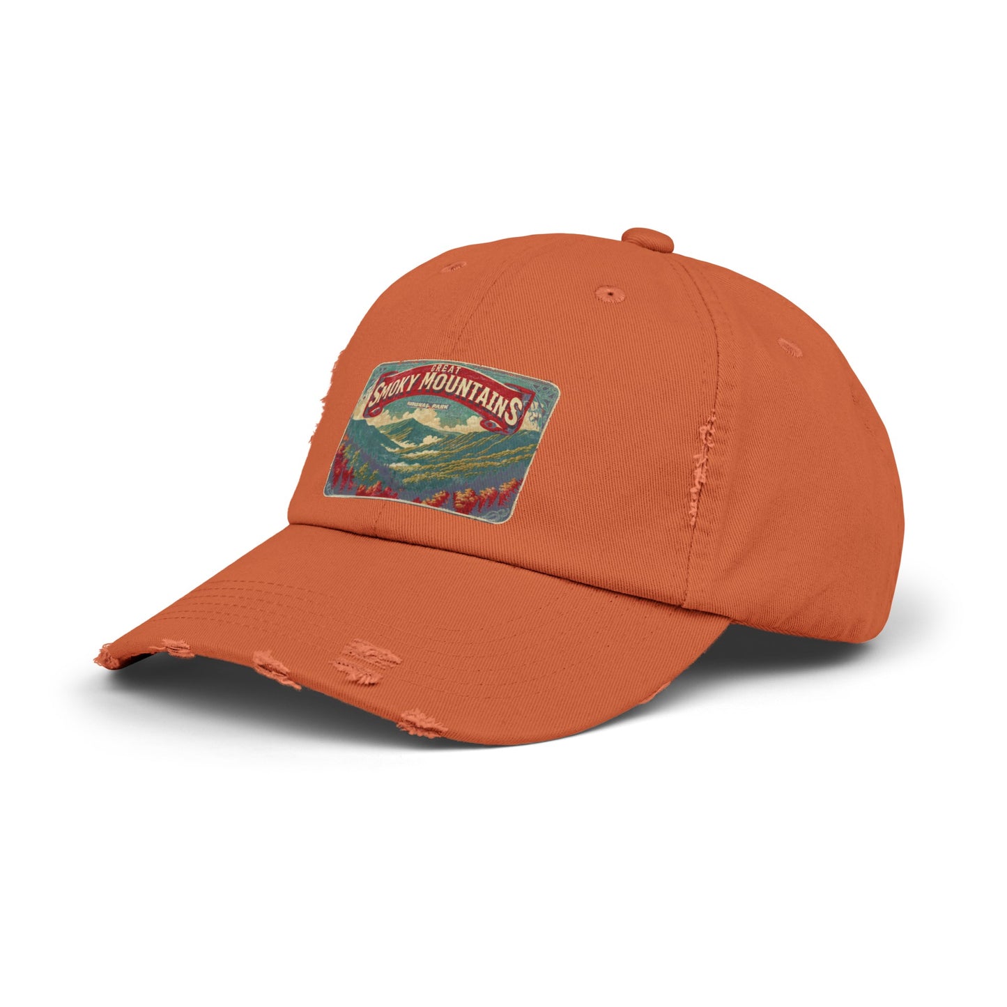 Great Smoky Mountains - Distressed Cap