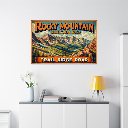 Rocky Mountain - Trail Ridge Road -  National Park